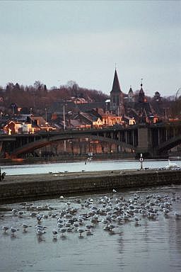 canal de jonction  et Meuse  Devant-le-Pont / Vis