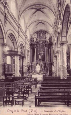 L'glise de devant-le-Pont avant 1941