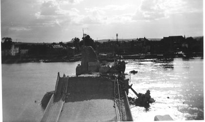 Pont de Vis dtruit en 1940, collection Marc Poelmans