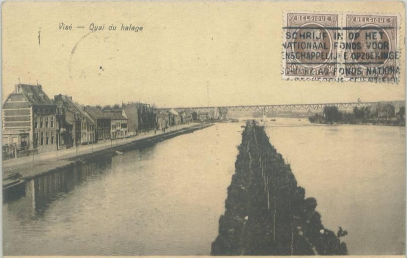 La Meuse et le Quai du Hallage