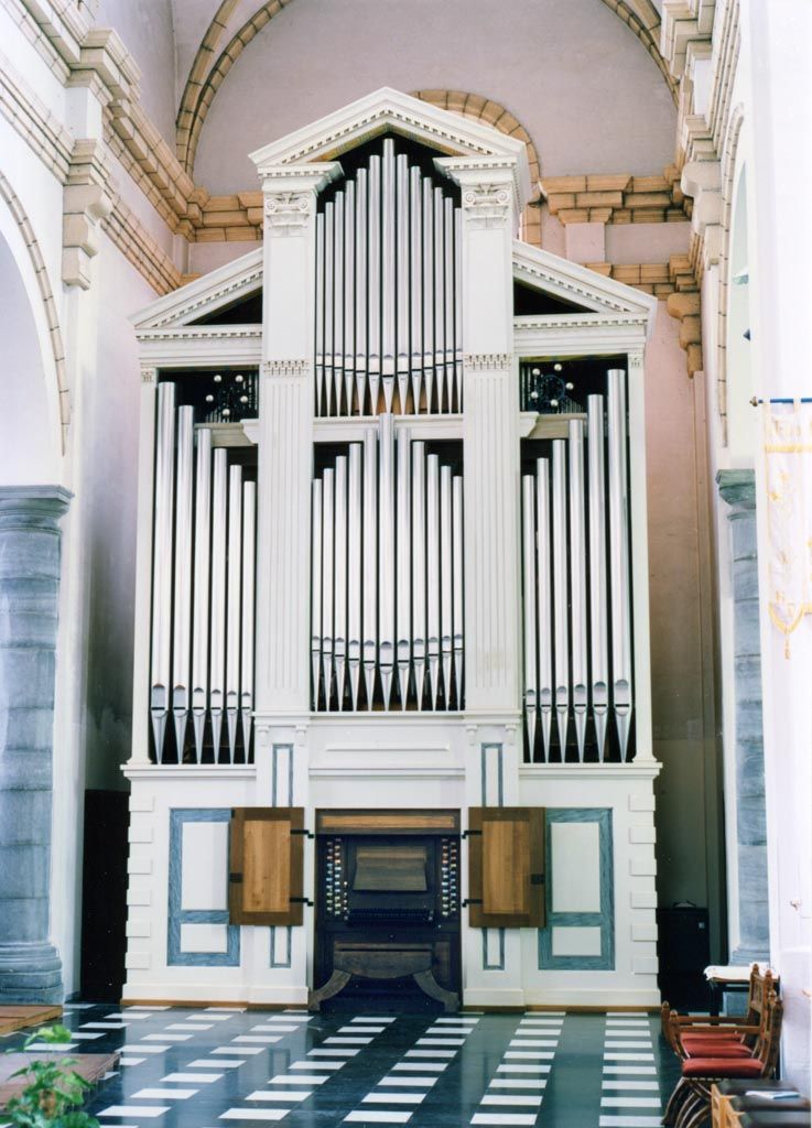 L'église de Devant-le-Pont les grandes orgues
